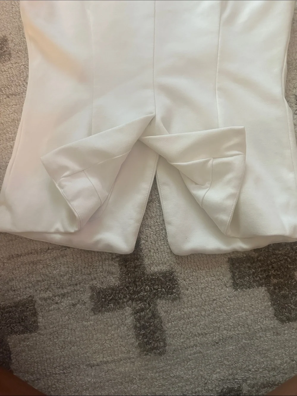 Anthropologie White Spaghetti Strap Button Front Tank